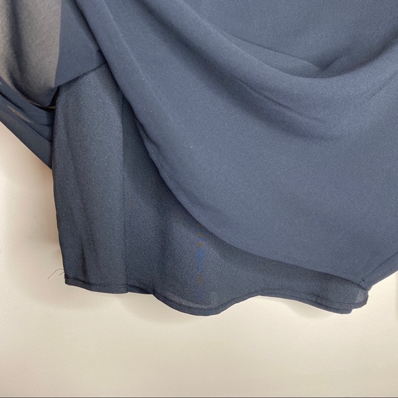 {Calvin Klein} cold-shoulder blouse - Picture 5 of 7